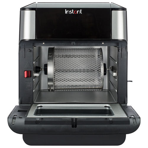 Instant 140-3000-01 Pot Vortex Plus Air Fryer Oven - 10Qt/ 9.5L - Silver/ Black- PA06