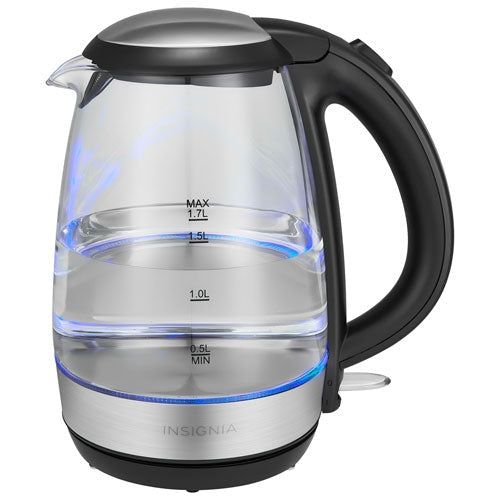 Insignia NS-EK17GL0-C Electric Kettle - 1.7L - Glass