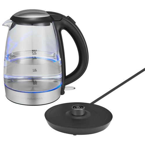Insignia NS-EK17GL0-C Electric Kettle - 1.7L - Glass