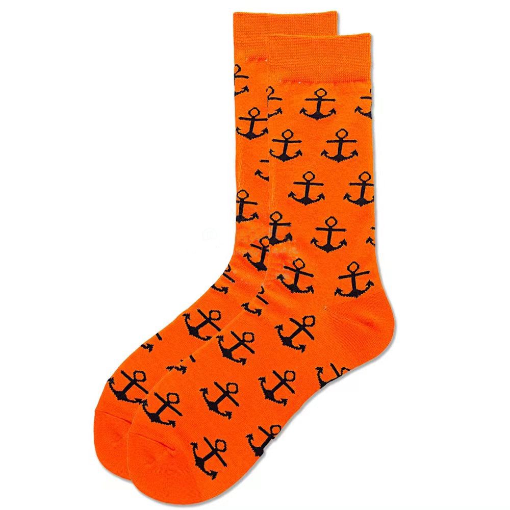 Colorful Dress Socks Fun Funny Patterned Sock Funky Fancy Cute Happy Graphic Crew Sock