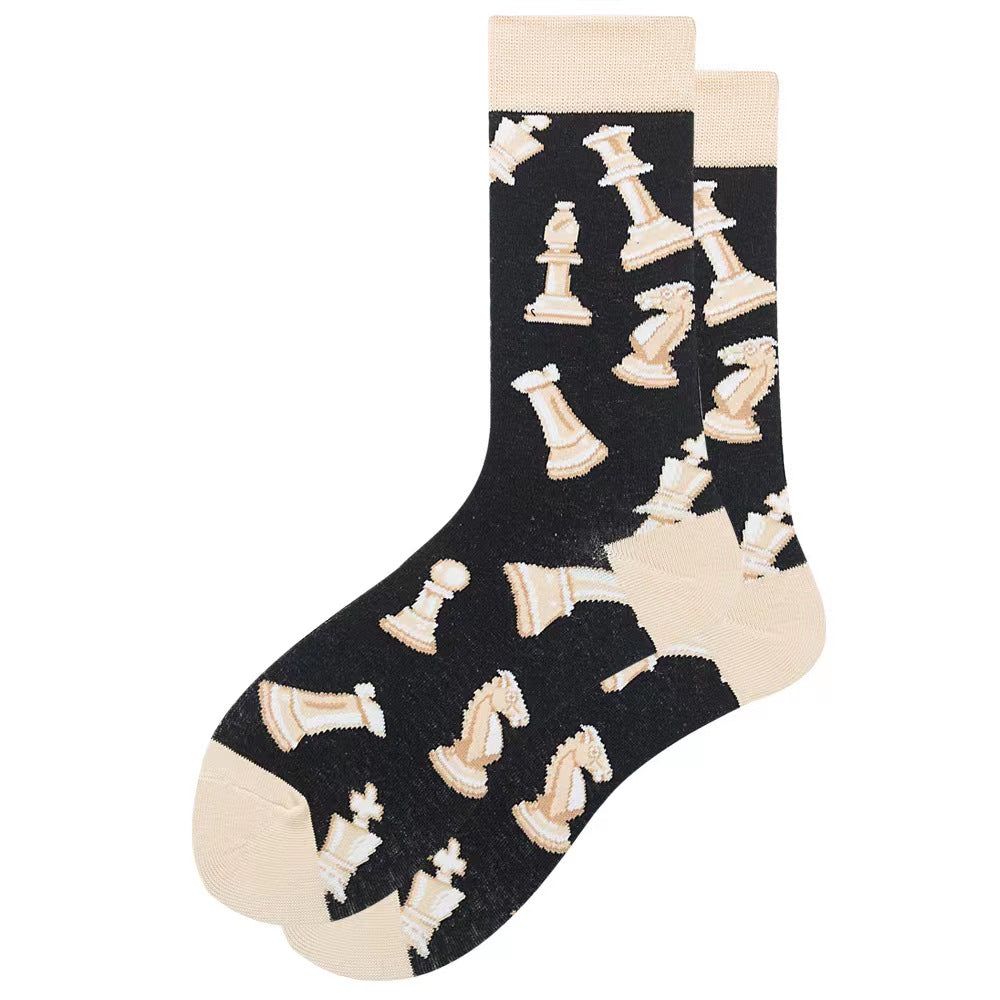 Colorful Dress Socks Fun Funny Patterned Sock Funky Fancy Cute Happy Graphic Crew Sock