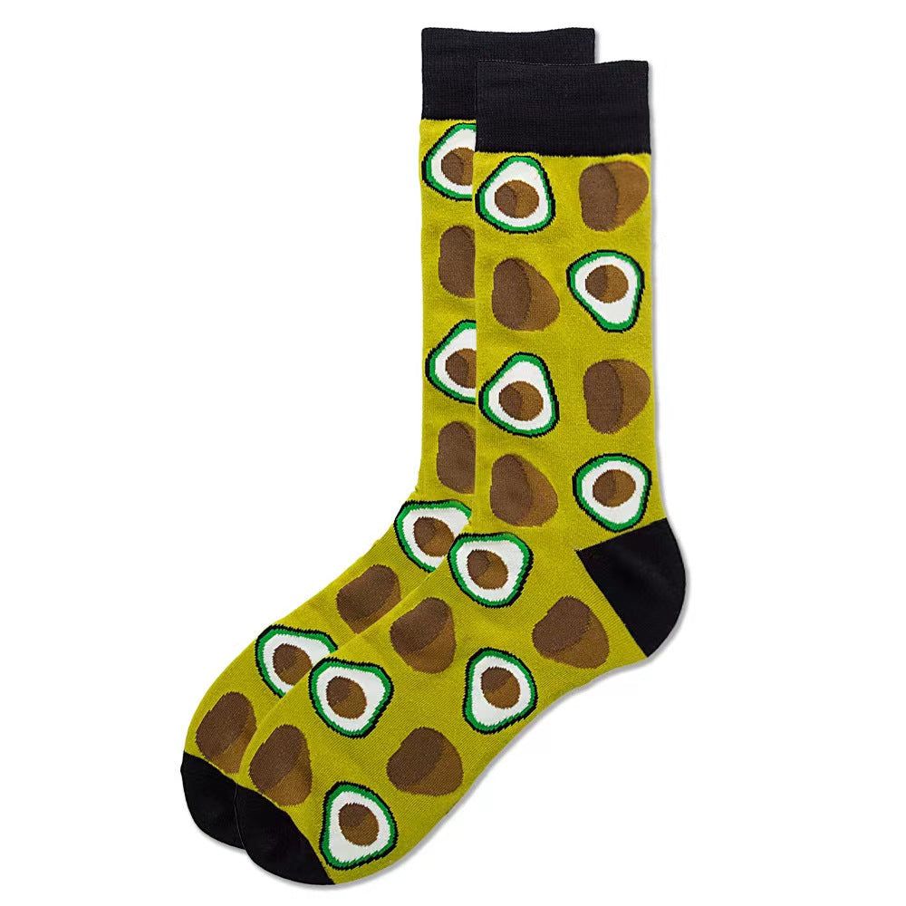 Colorful Dress Socks Fun Funny Patterned Sock Funky Fancy Cute Happy Graphic Crew Sock