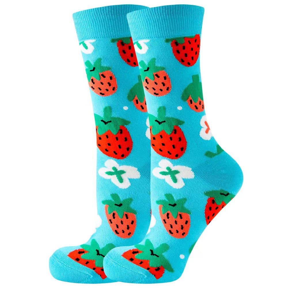 Dress Socks for Men's Women's Colorful Funny Novelty Crew Socks