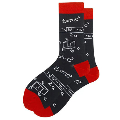 Colorful Dress Socks Fun Funny Patterned Sock Funky Fancy Cute Happy Graphic Crew Sock